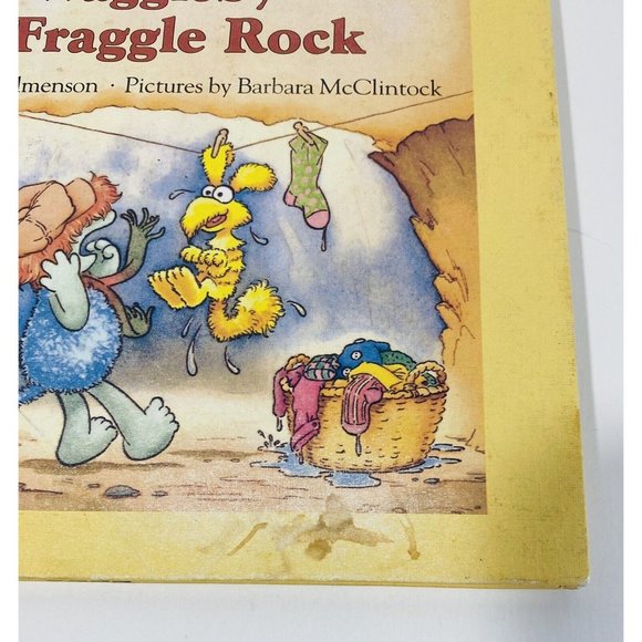 1985 Waggleby of Fraggle Rock Book Jim Henson Muppets Weekly Reader Red Boober - Picture 2 of 10
